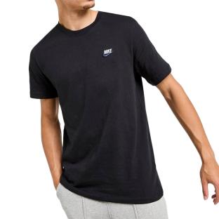 Men's Black/Navy T-shirt Nike Sportswear Club Photo of the Espace des Marques %store% store - view of %key%