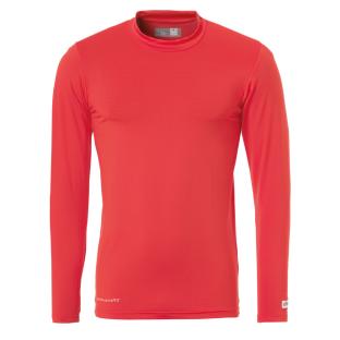 Camiseta interior roja UHLSPORT Distinction Baselayer para hombre ver 0