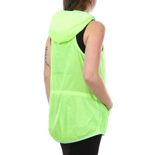 Cortavientos New Balance Verde Fluorescente Mujer ver 0