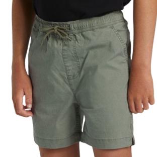 Short Kaki Garçon Quiksilver Taxer vue 0