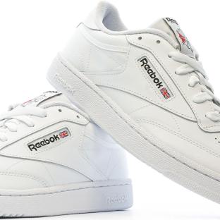 Baskets Blanches Mixte Reebok Club C 85 vue 0