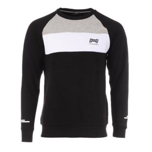 Sweat Noir/Blanc/Gris Homme Hungaria Pons vue 0