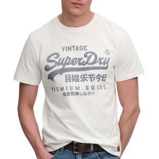 Superdry Classic White Men’s T-shirt Photo of the Espace des Marques %store% store - view of %key%