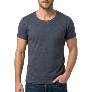 T-shirt Bleu Gris Homme Paname Brothers TED vue 0