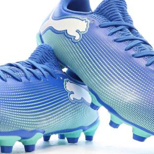 Chaussures de football Bleu Homme Puma Future 7 FG/AG vue 0