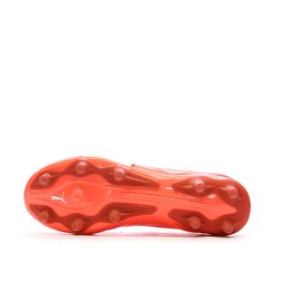 Chaussures de Foot Orange Fluo Homme Puma King Pro FG/AG vue 0