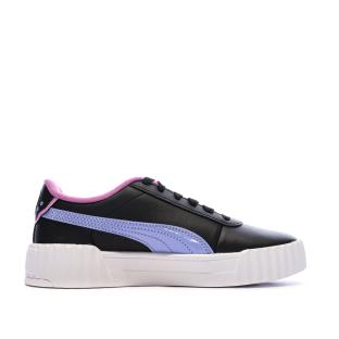 Baskets Noires/Mauve Fille Puma Carina 3.0 Jelly vue 0