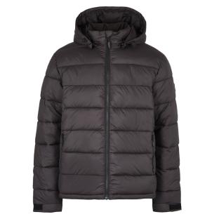 Doudoune À Capuche Noire Garçon Originals Puffer vue 0