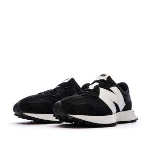 327 Baskets Noires/Blanches Mixte New Balance vue 0