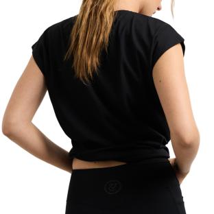 T-Shirt Noir Femme Pepe jeans Blooma vue 0