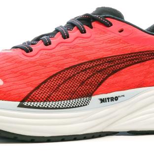 Chaussures de Running Rose Fuchsia Femme Puma Deviate Nitro 2 vue 0