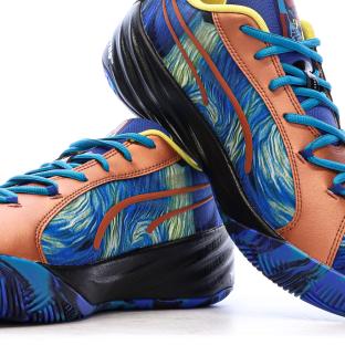 Chaussures de basketball Bleu Homme Puma All-pro Nitro vue 0
