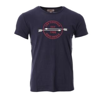 T-shirt Marine Homme Lee Cooper Olaz vue 0