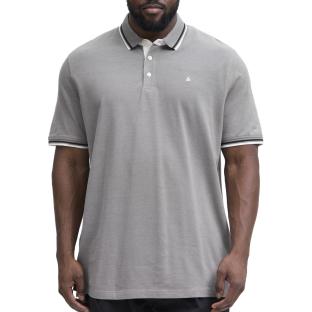 Polo Gris Homme Jack & Jones Paulos vue 0