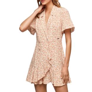 Combishort Orange à Motifs Femme Pepe Jeans Aide vue 0