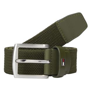 Tommy Hilfiger Denton Cinturón elástico caqui para hombre ver 0