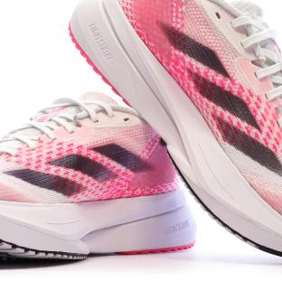 Adidas Adizero Women's Running Shoes White/Pink Photo of the Espace des Marques %store% store - view of %key%