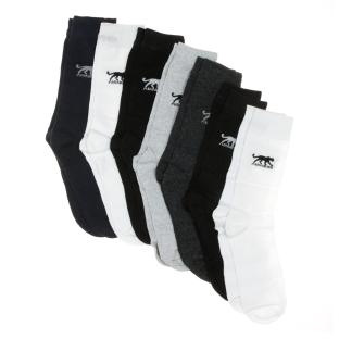 X7 Paar Socken Schwarz/Grau/Weiß Herren Airness 1/414/109 Ansicht 0