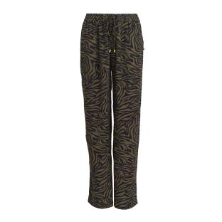 Pantalones fluidos de color caqui para mujer de Marge ver 0