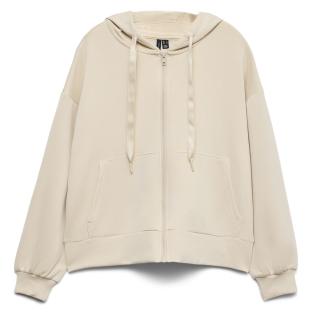 Sweatshirt mit Reißverschluss Beige Frau Vero Moda Hali Ansicht 0