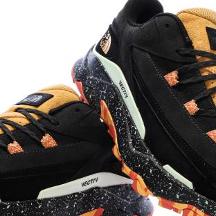 Zapatillas de trail negras/naranjas para mujer The North Face VECTIV ver 0