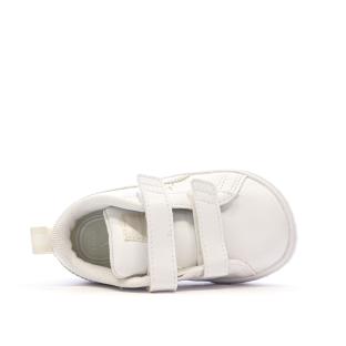 Baskets Blanches Fille Puma Stitching vue 0