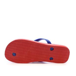 Tongs Rouge/Bleu/Jaune Femme Havaianas Slim 1740 vue 0