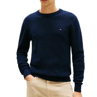 Pull Marine Homme Tommy Hilfiger Seasonal vue 0