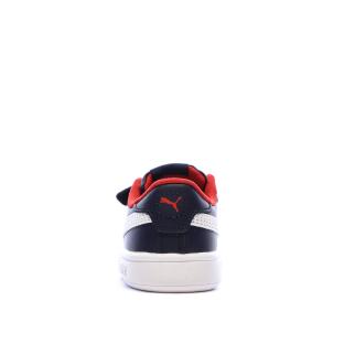 Baskets Marine/Rouge Garçon Puma Smash 3.0 vue 0