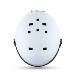 Casque de ski Blanc Mixte Cairn Eclipse Rescue Photochromic vue 0