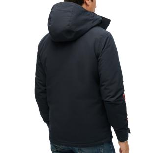 Chaquetones con capucha Ultimate Windbreaker de Superdry para hombre Azul marino ver 0