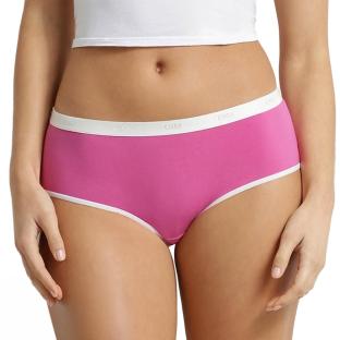 X3 Boxers Rose Femme Dim Shorty Femme Les Pockets Coton vue 0