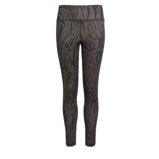 Girl's Grey Zebra Legging 7/8 Adidas Tight Photo of the Espace des Marques %store% store - view of %key%