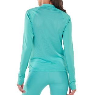 T-shirt Turquoise Femme Nike Midlayer vue 0