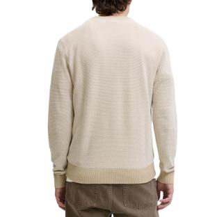 Jersey beige para hombre Jack & Jones Globe Knit ver 0