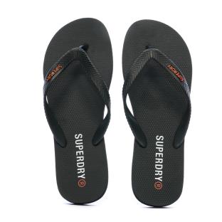 Tongs Noir Homme Superdry Core Essential Flip Flop vue 0