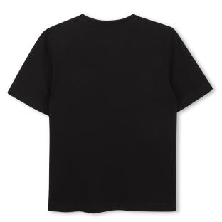 Camiseta negra para niño Hugo Boss J52701 ver 0