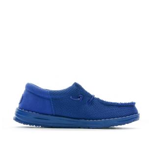 Hey Dude Wally Youth Funk Mono Shoes Blue Boy Photo of the Espace des Marques %store% store - view of %key%