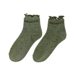 Chaussettes Vertes Femme Stella Green Amoureuse vue 0