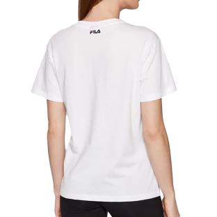 T-shirt Blanc Femme Fila Biga vue 0