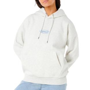 Sudadera de mujer con capucha Heather Grey Rip Curl Neon Isles Heritage ver 0