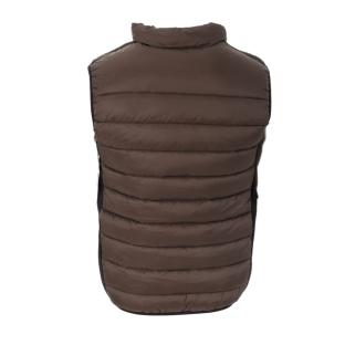 Geographical Norway Vikash Abrigo sin mangas marrón para hombre ver 0