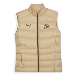 OM Doudoune sans manche Beige Homme Puma Down vue 0