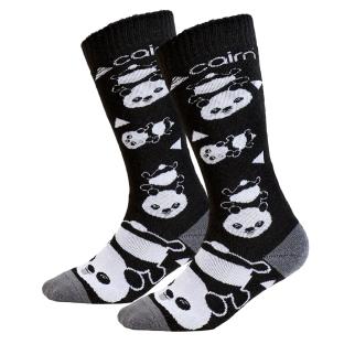 x2 Pares de Calcetines Negros/Blancos Cairn Spirit para Niños ver 0