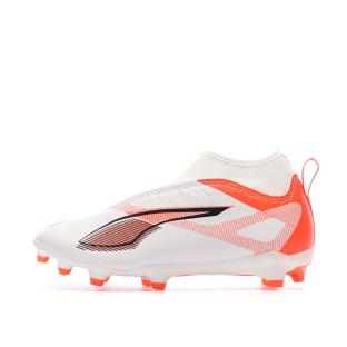 Chaussures de football Blanc/Rouge Garçon Puma Ultra 5 vue 0