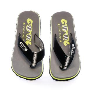 Tongs Grise et Verte Garçon Cool Shoe OS BOY vue 0