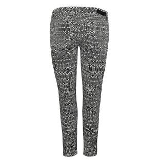 Vaqueros pitillo blancos/negros para mujer Vans Moto ver 0