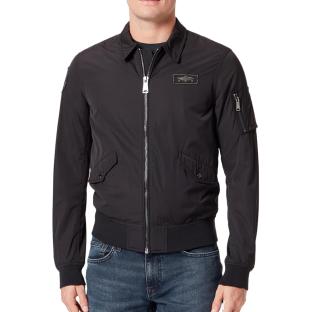 Blouson Noir Homme Schott CWU23 vue 0