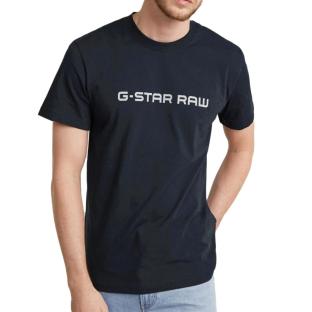 Dunkelblaues Herren-T-Shirt von G-Star Raw GD25950 Ansicht 0