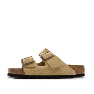Sandales Latte Mixte Birkenstock Arizona vue 0
